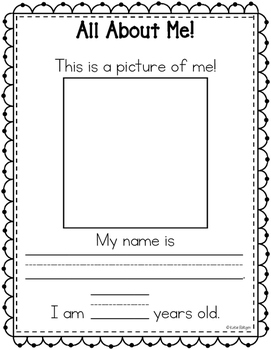 Preschool memory book by katie roltgen tpt