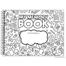 End of year memory book