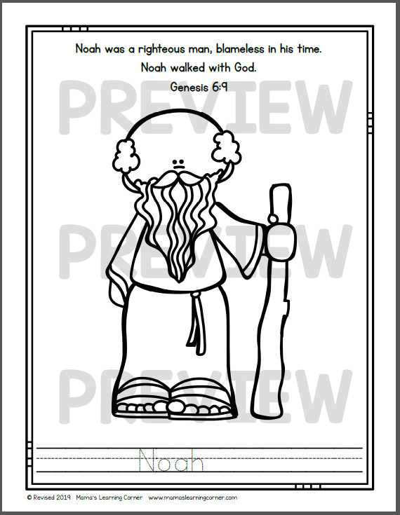 Noahs ark coloring pages