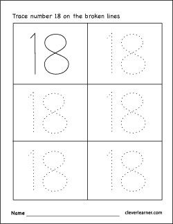 Free tracing pages for children numbers preschool preschool number worksheets number