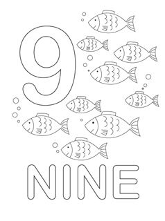 Coloring pages numbers coloring pages