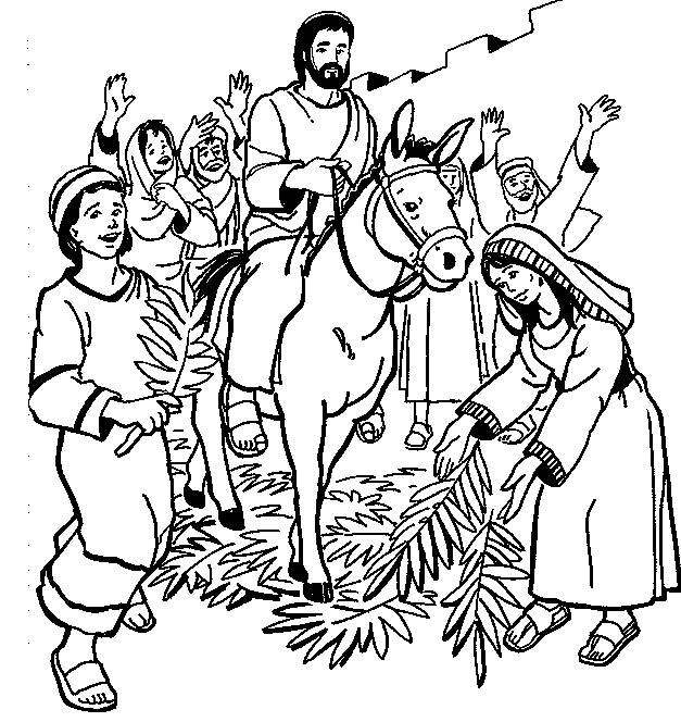 Palm sunday resources jesus triumphant entry into our home