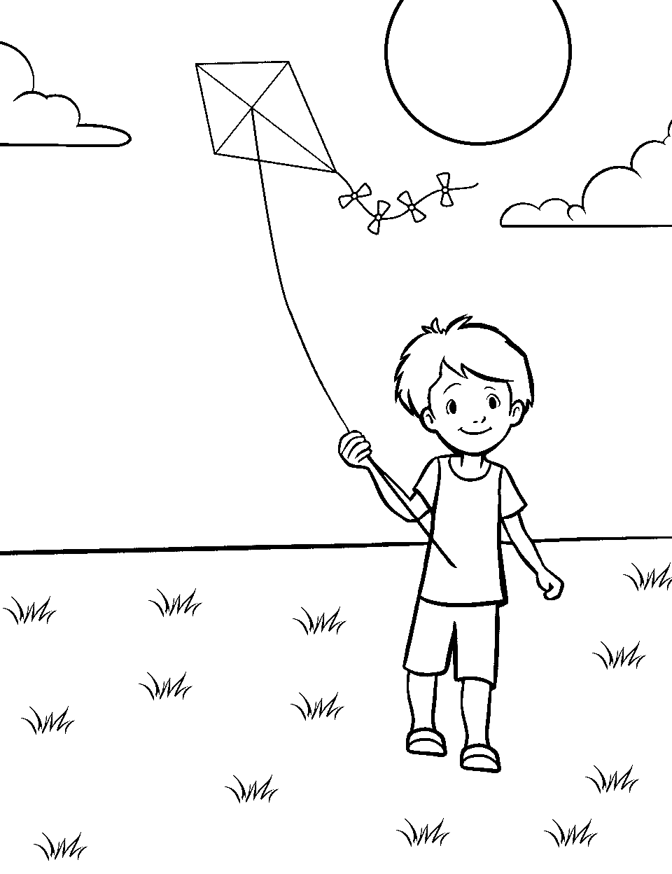 Preschool coloring pages free printable sheets