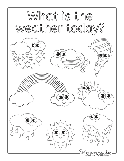 Free printable coloring sheets for kindergartners