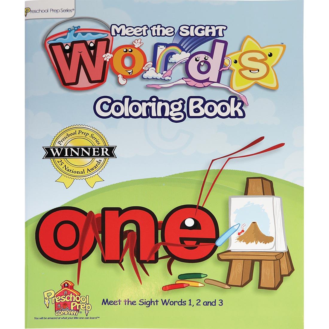 Meet the sight words coloring book united art education