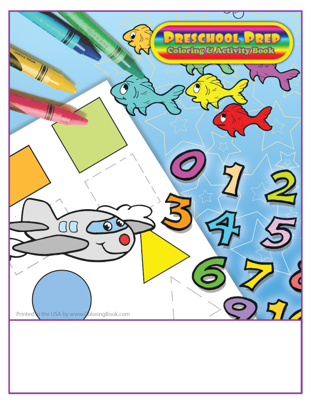 Preschool prep imprint coloring book