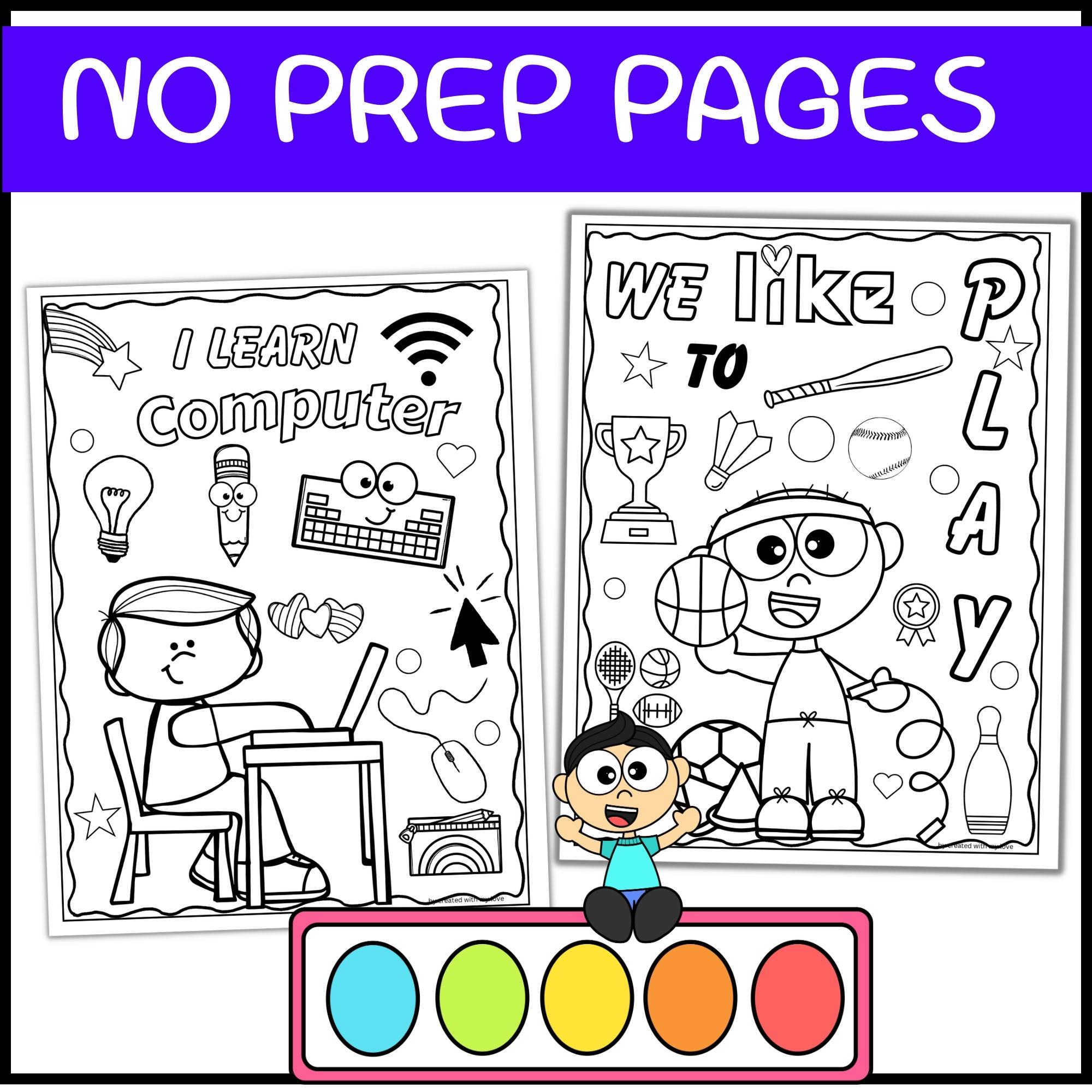 First week of school kindergarten coloring pages coloring the new school year made by teachers