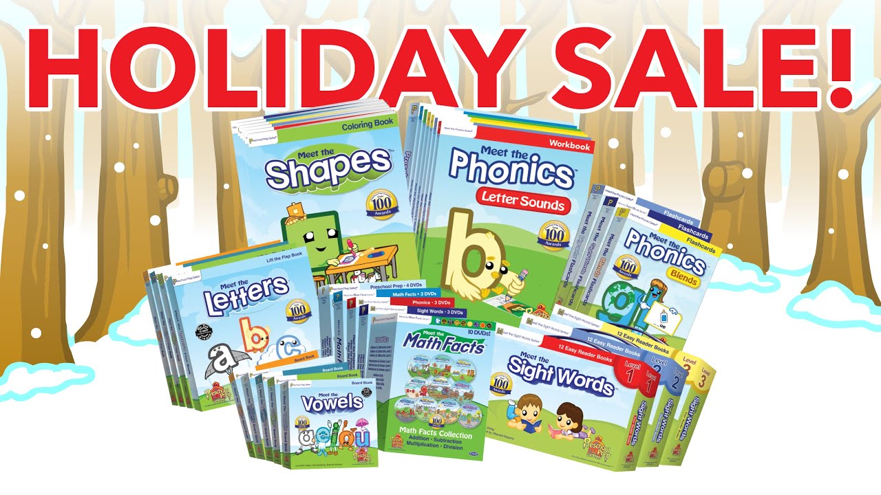 Huge off holiday sale preschool prep copany