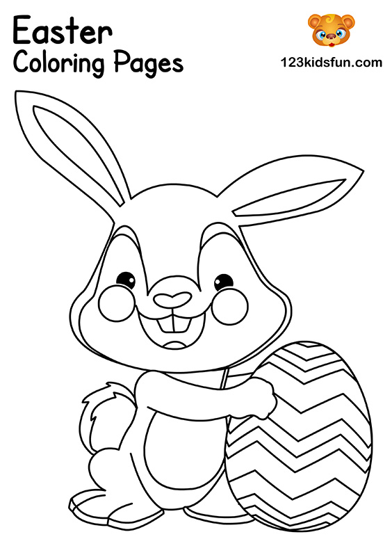 Free easter coloring pages for kids kids fun apps