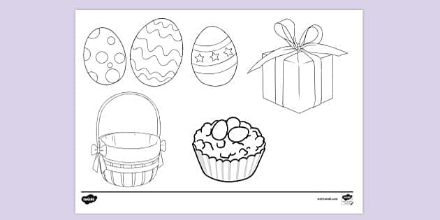 Free printable easter colouring page colouring sheets