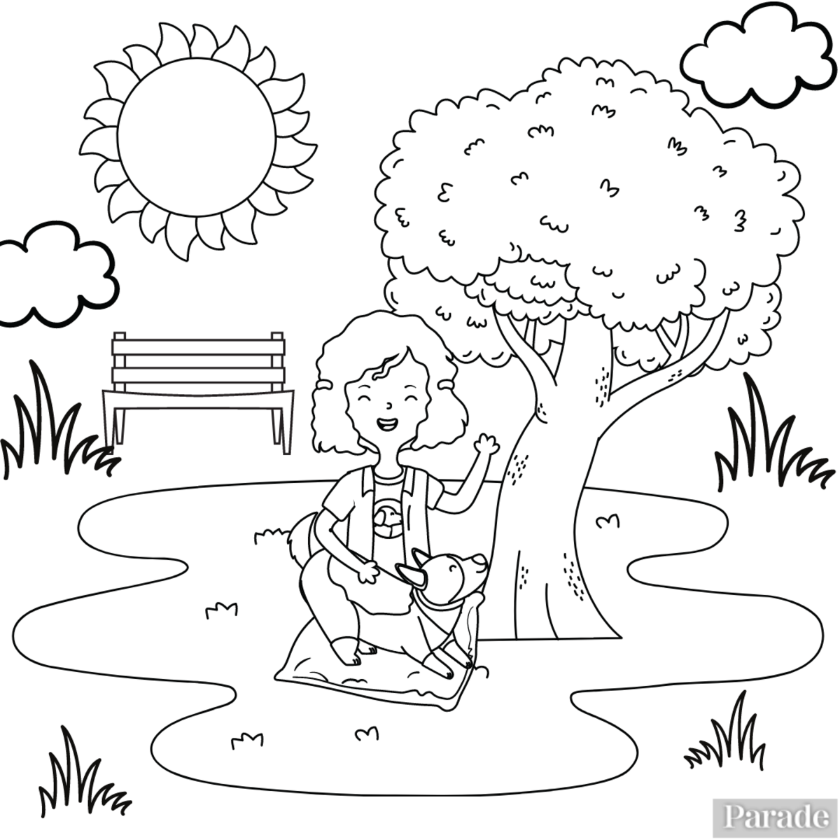 Printable coloring pages for kids