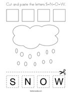 Weather coloring pages