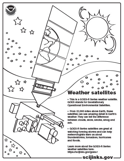 Weather coloring pages noaa â all about weather