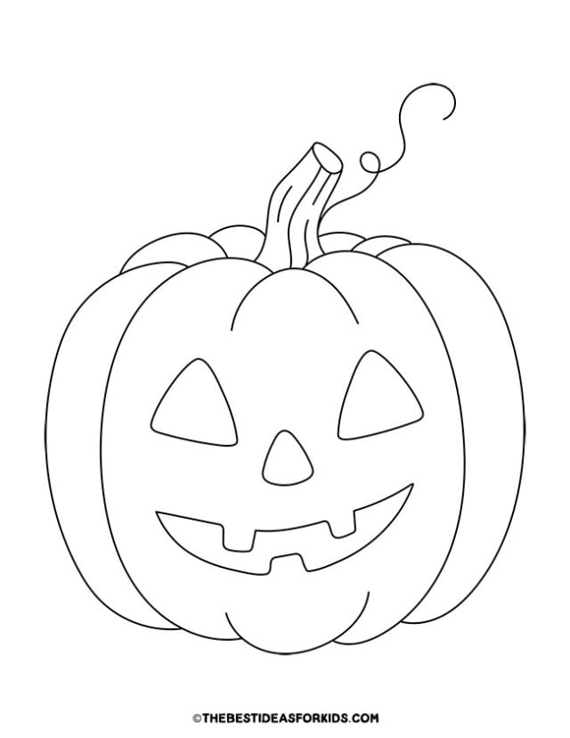 Pumpkin coloring pages free printables