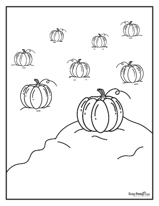 Pumpkin coloring pages