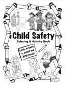 Free coloring books on safety theme for preschool to elementary