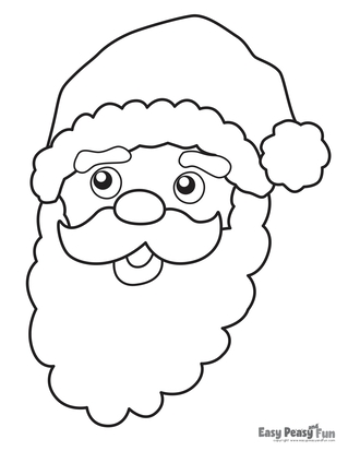 Printable christmas coloring pages