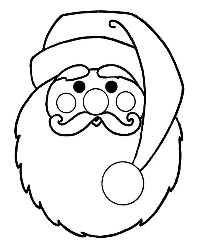 Printable coloring pages christmas coloring pages santa coloring pages free christmas coloring pages