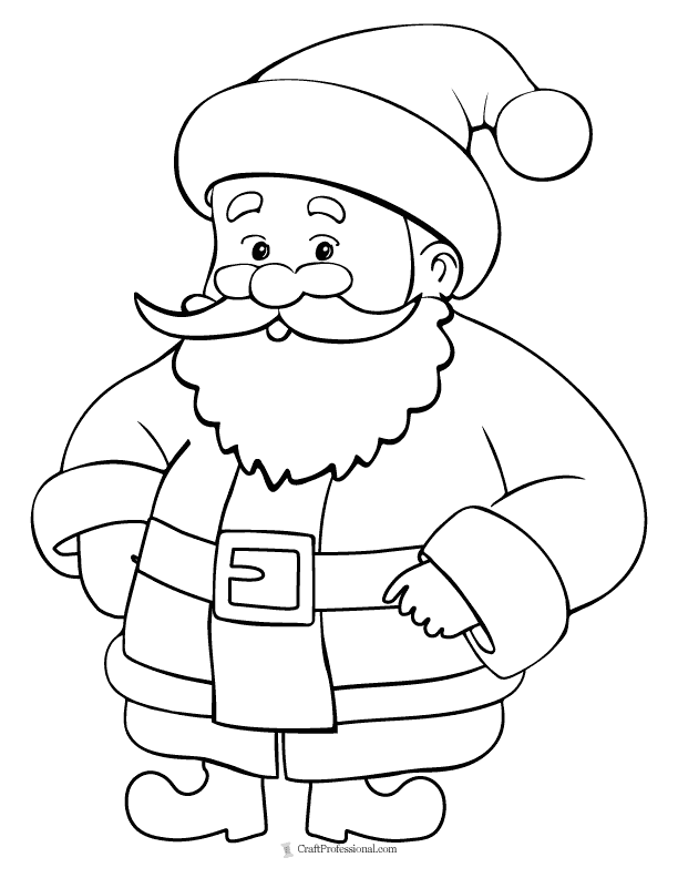 Christmas coloring pages for kids free