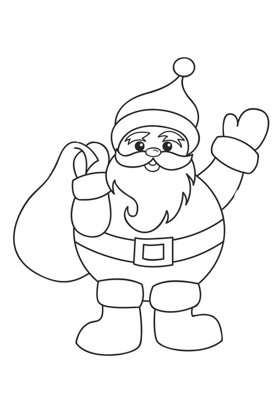 Christmas colouring pages free to print and colour