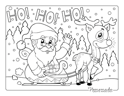 Best santa coloring pages for kids adults free printable pdfs