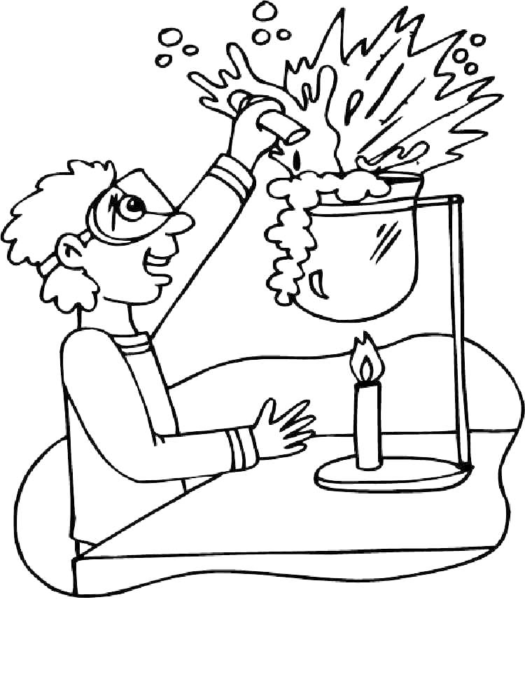 Science coloring pages