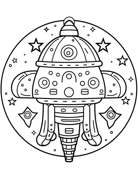 Page science coloring page images