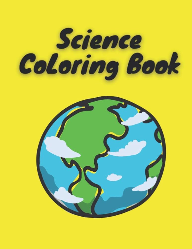 Science coloring book space and adventure solar systeme coloring book planet for toddler