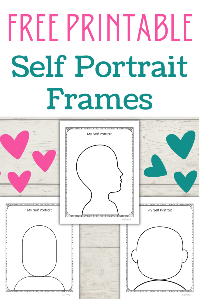 All about me self portrait free printable