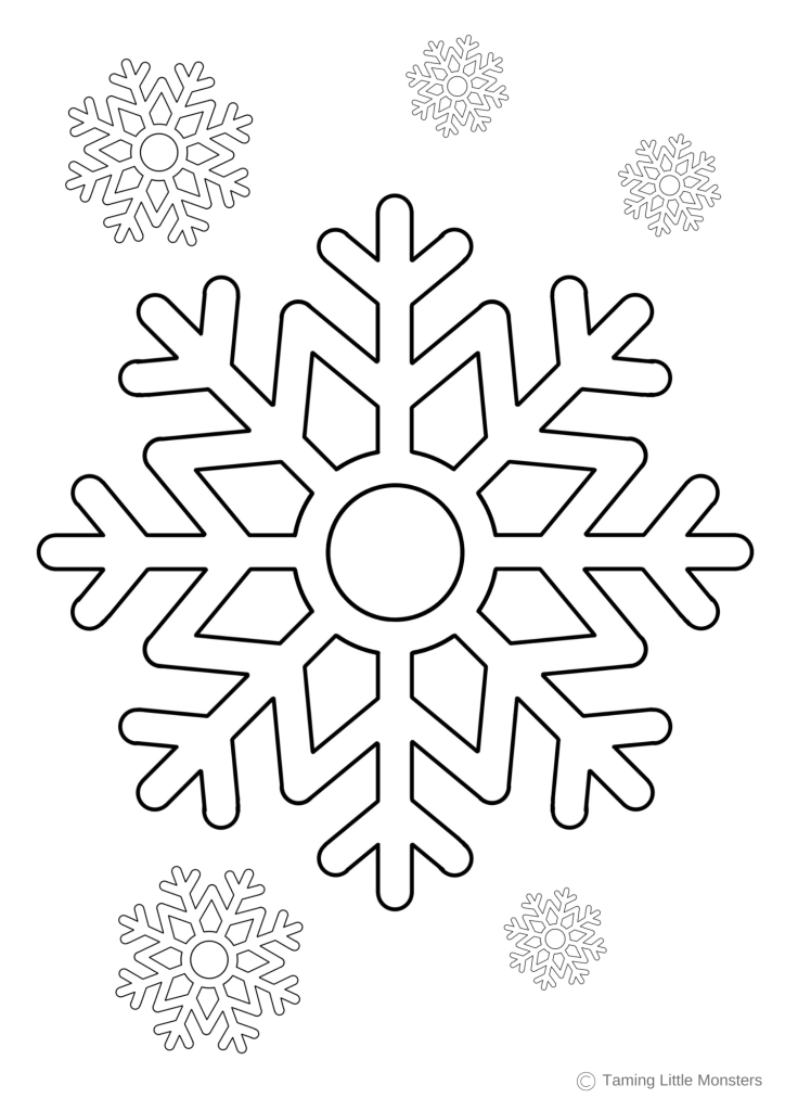 Free printable winter coloring pages for kids