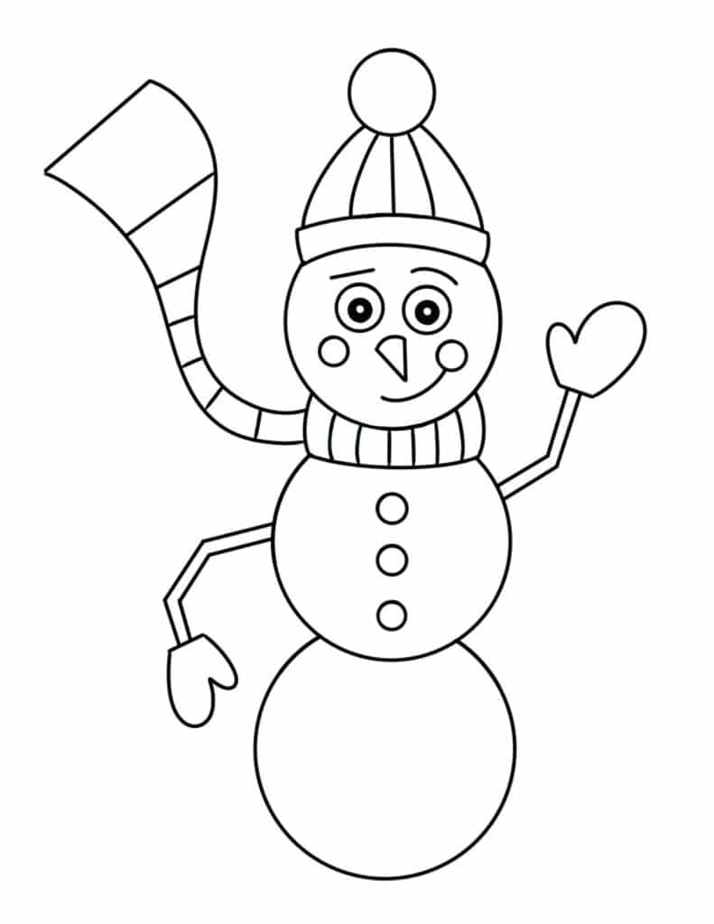 Free snowman worksheets for preschool â the hollydog blog