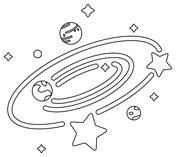 Space astronomy coloring pages free coloring pages