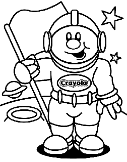 Space and astronomy free coloring pages