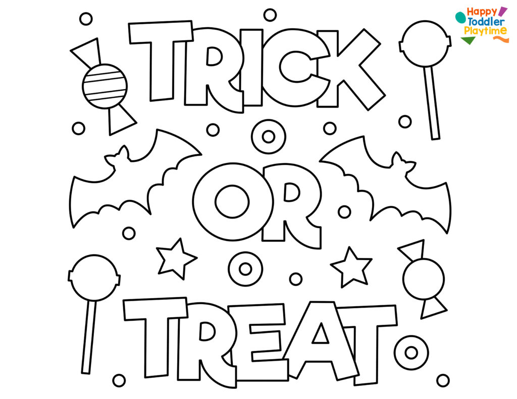 Halloween coloring pages for kids