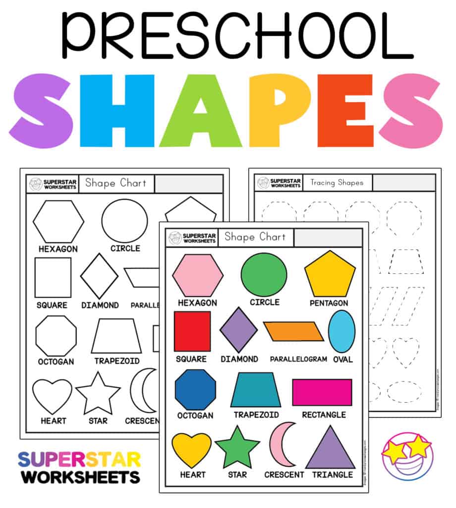 Shape worksheets