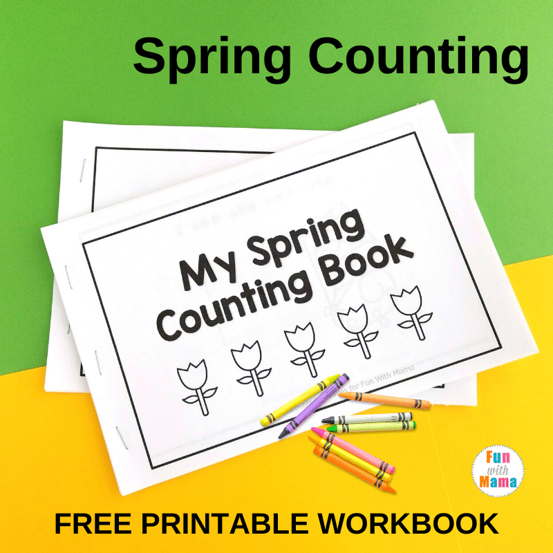 Spring worksheets and printable coloring pages for young learners