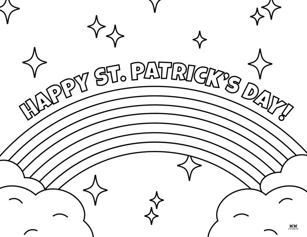 St patricks day coloring pages