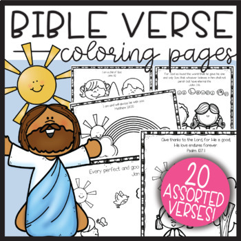 Bible verse coloring pages christian lessons activities printables preschool