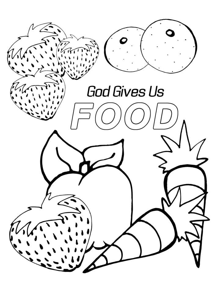 Bible coloring pages for sunday school lesson food coloring pages preschool coloring pages school coloring pages