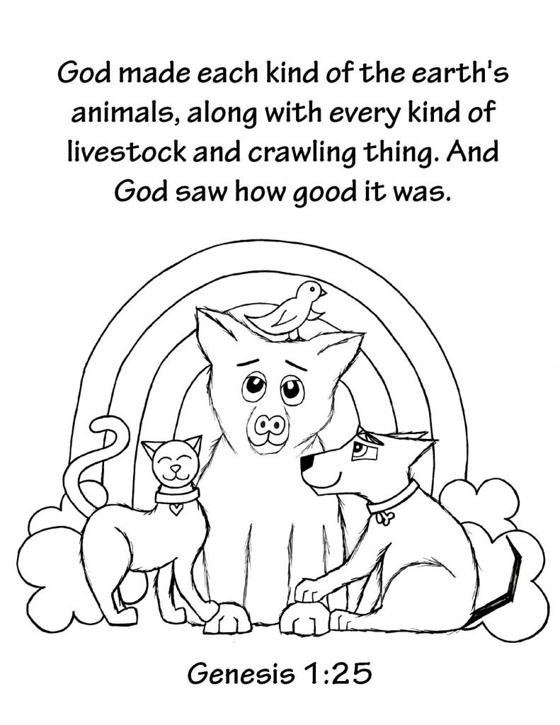 Free bible verse coloring pages for sunday school â the hollydog blog