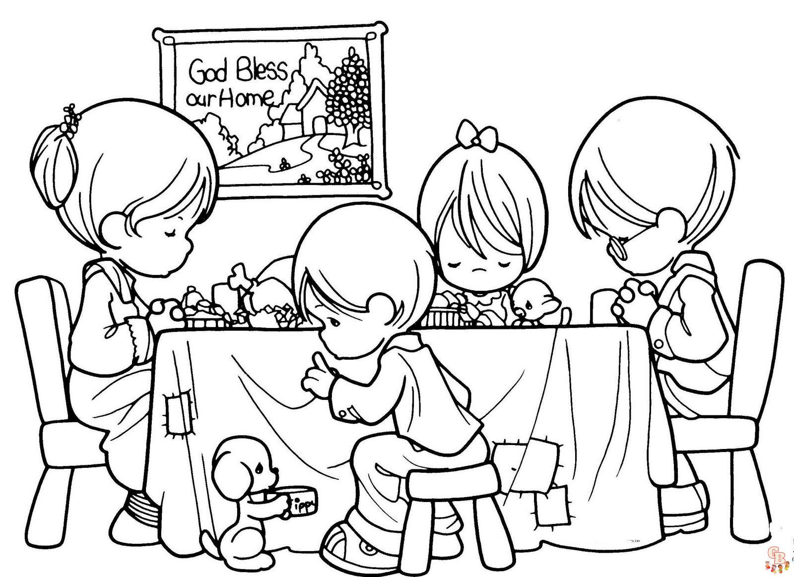 Vibrant sunday school coloring pages for faith