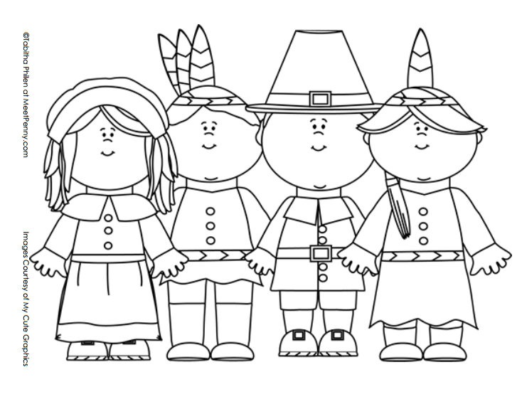 Thanksgiving coloring pages