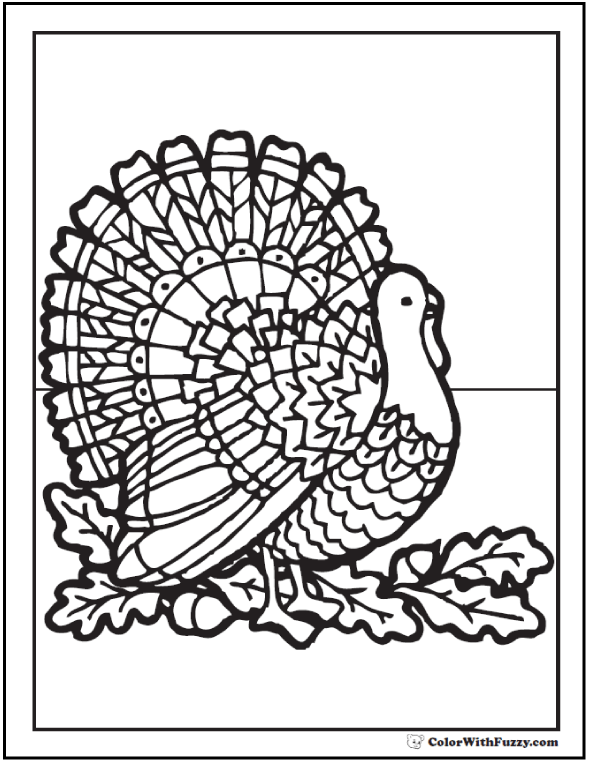 Thanksgiving coloring pages customize a pdf