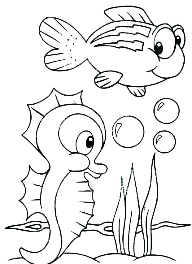 Free printable ocean coloring pages for kids