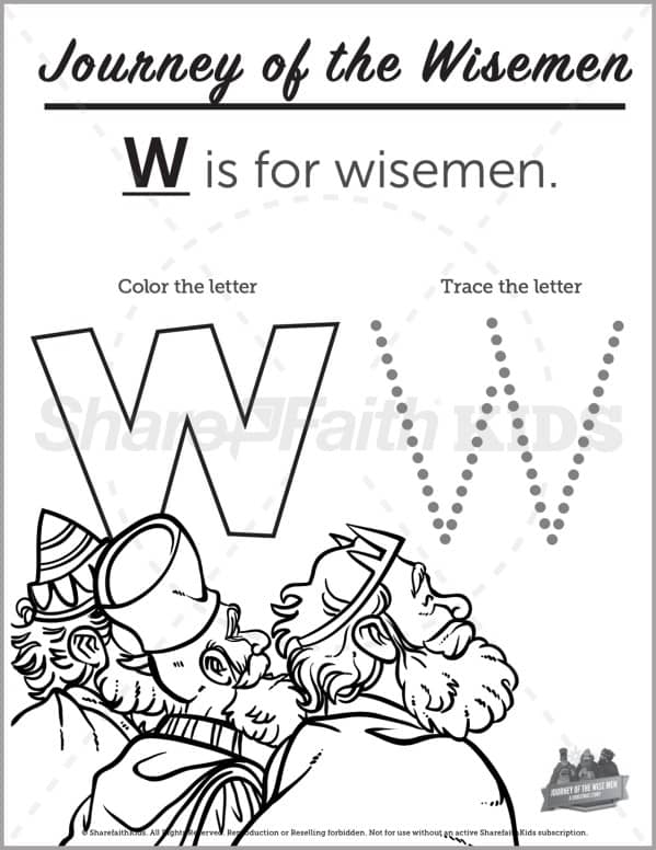 Matthew journey of the wise men preschool coloring pages â