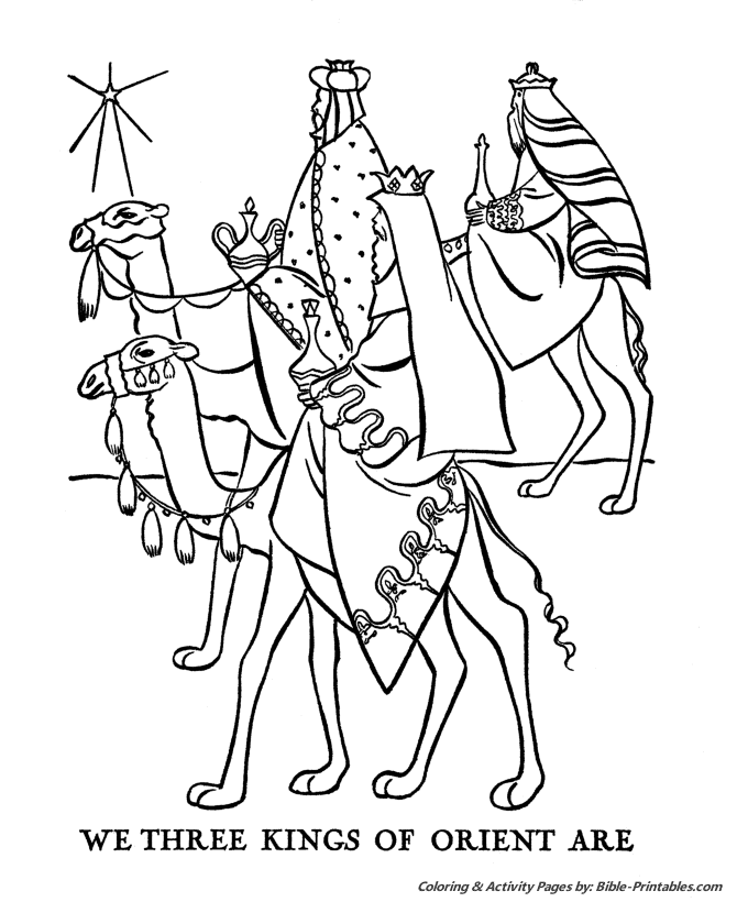 The christmas story coloring pages