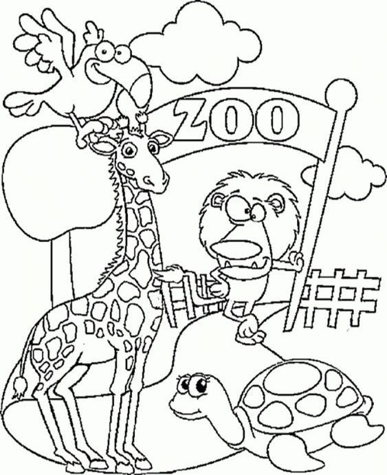 Free easy to print zoo coloring pages zoo animal coloring pages zoo coloring pages animal coloring pages