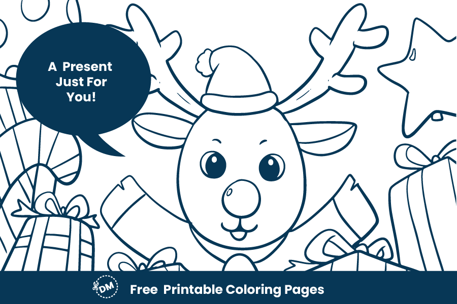 Free printable christmas coloring pages