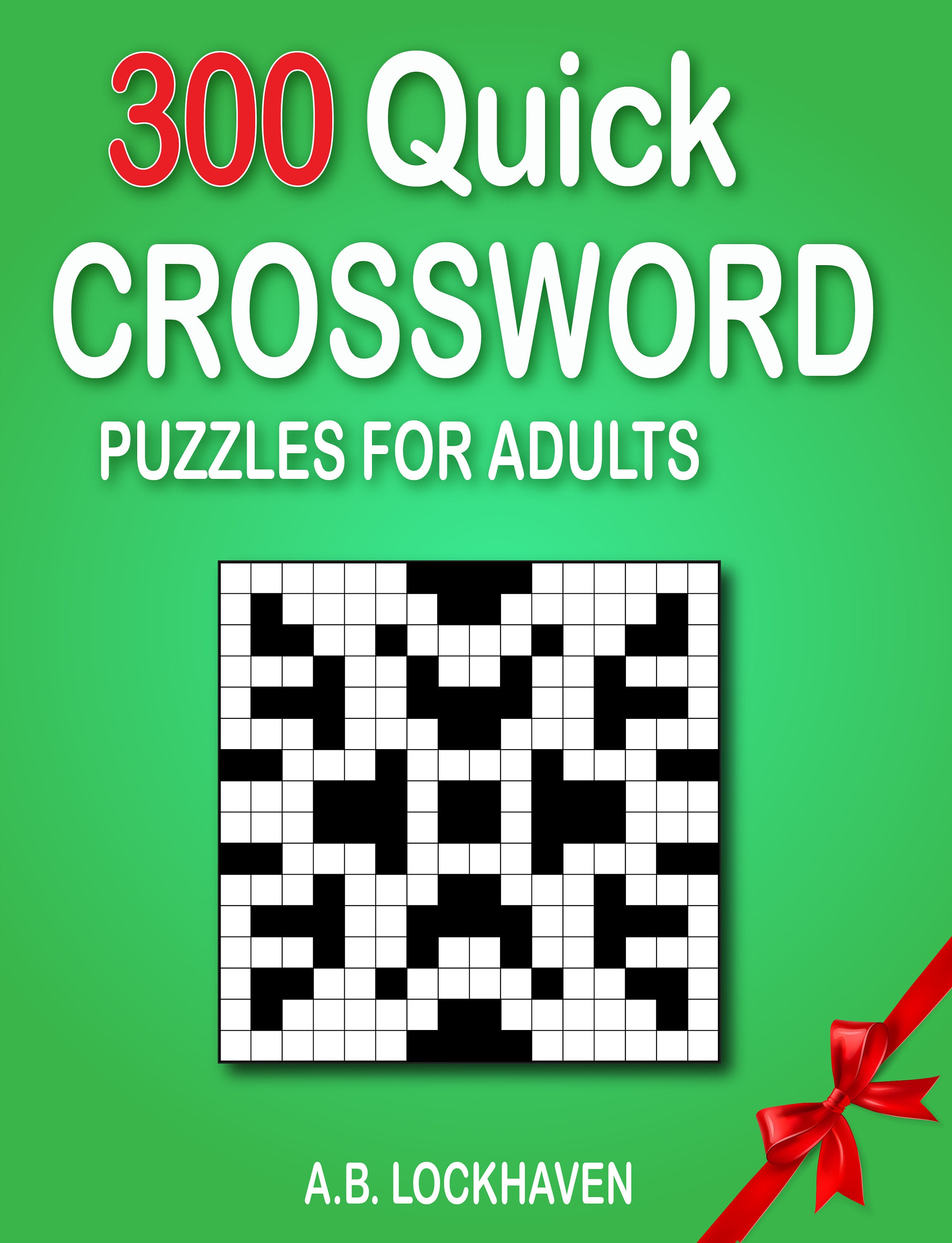 Quick crossword puzzles for adults puzzles per page answers included personal use only