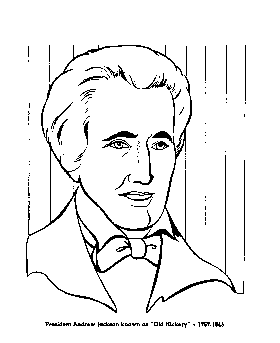 Us president coloring pages